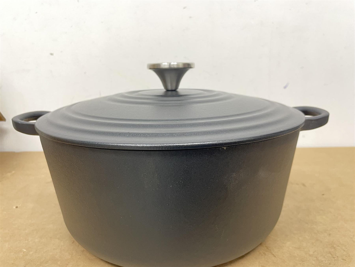 Habitat 5.3 Litre Cast Iron Casserole Dish Easier to clean with enamel coating