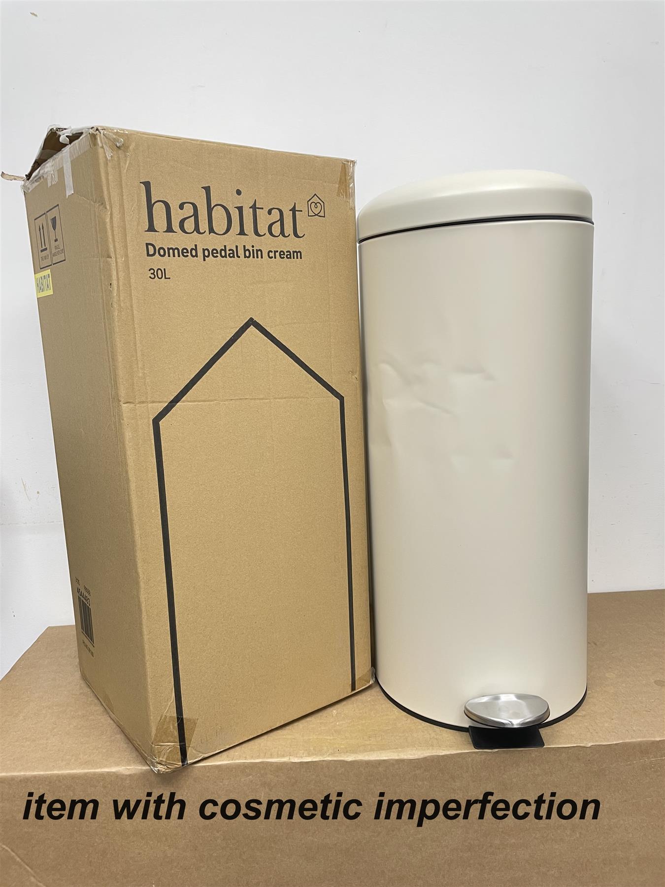 Argos Home 30 Litre Kitchen Foot Pedal Recycling Bin Removeable Inner Bucket
