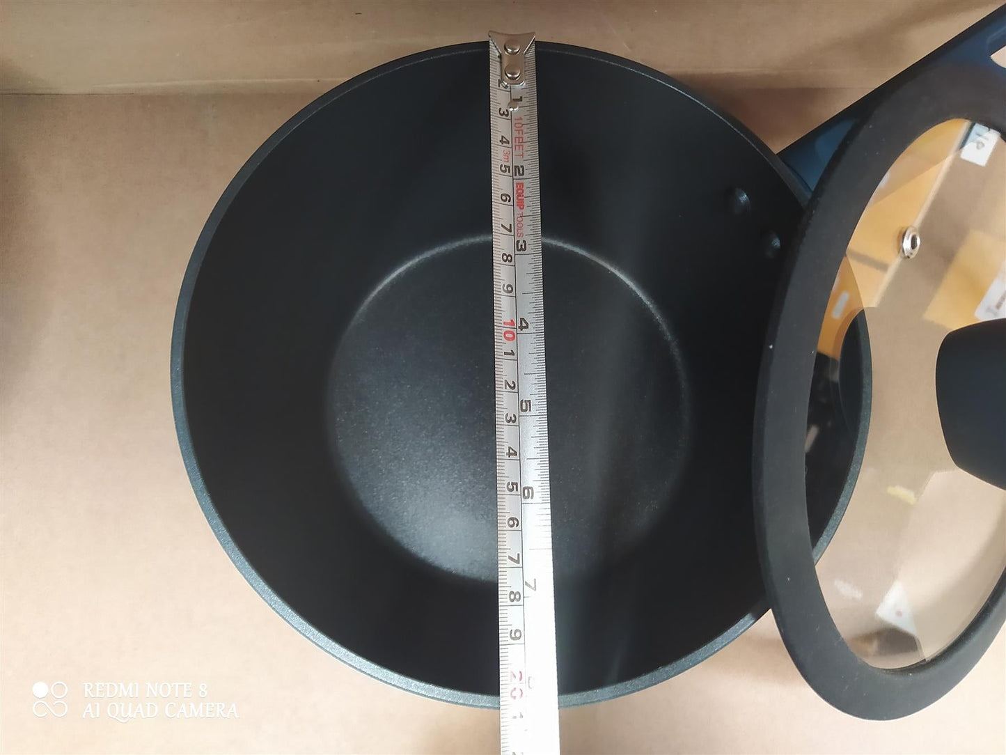 Habitat 3 Piece Pan Set aluminium Kitchen Cookware with Lids all Hobs Non Stick