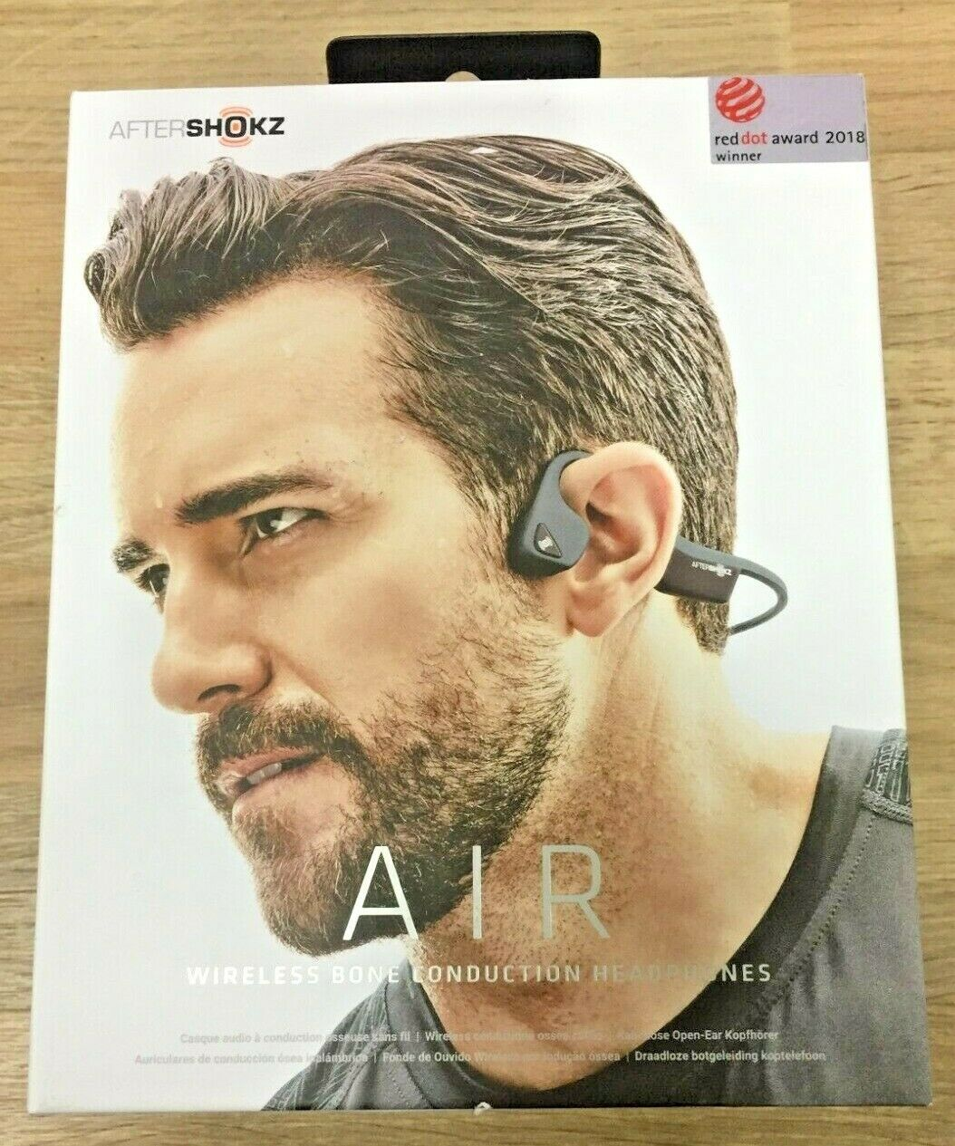 AfterShokz Air Wireless Bone Conduction Open-Ear Headphones Slate Gray  AS650SG - Best Buy