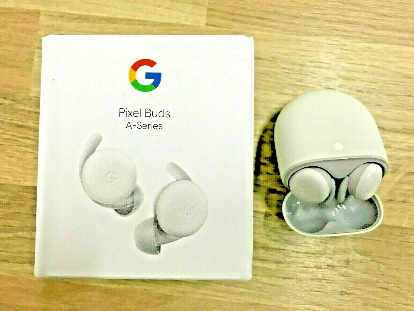 Genuine GOOGLE Pixel Buds A-Series Wireless Bluetooth Earphones - Clearly White