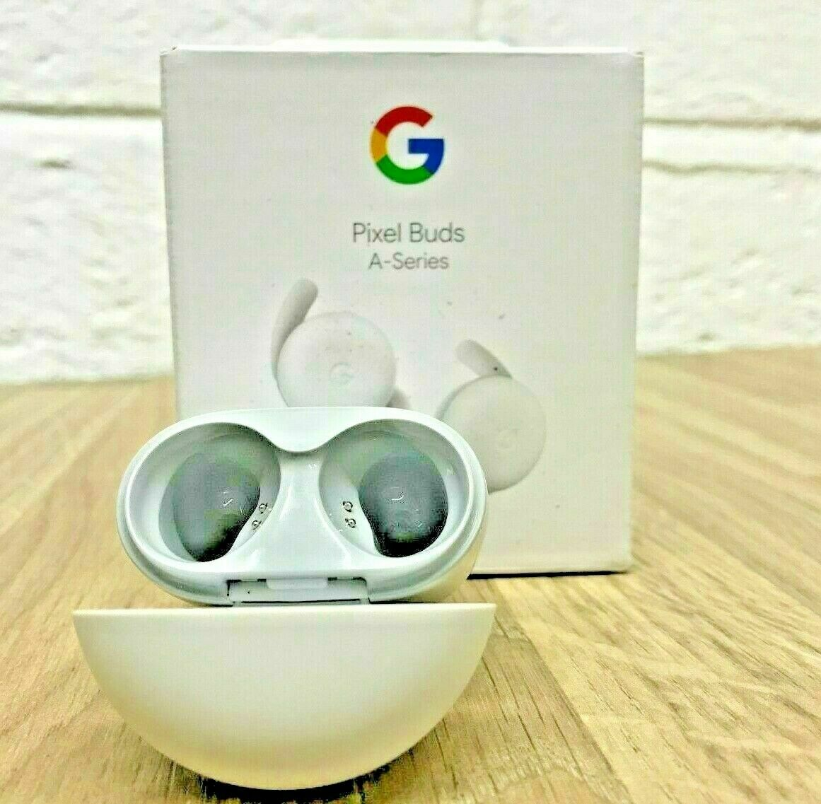 Genuine GOOGLE Pixel Buds A-Series Wireless Bluetooth Earphones - Clearly White