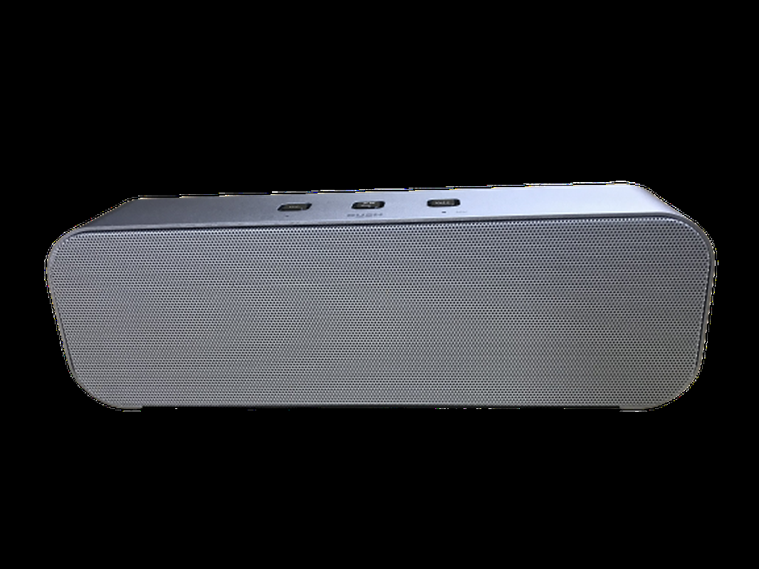 Bush Large Stereo Portable USB Wireless Bluetooth Party Speaker Handsfree Silver