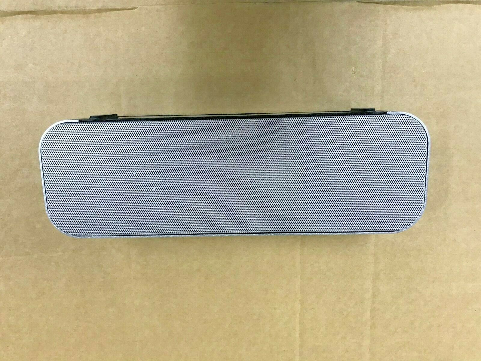 Bush Large Stereo Portable USB Wireless Bluetooth Party Speaker Handsfree Silver