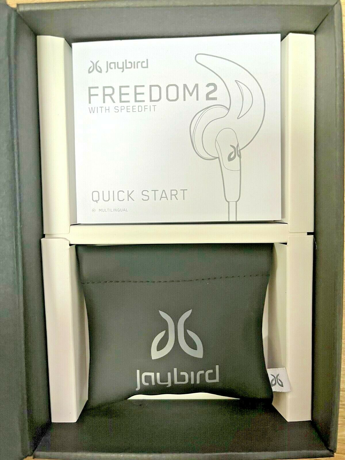 Jaybird Freedom2 Wireless Sport Headphone with Speed and Secure Fit Sweat Proof