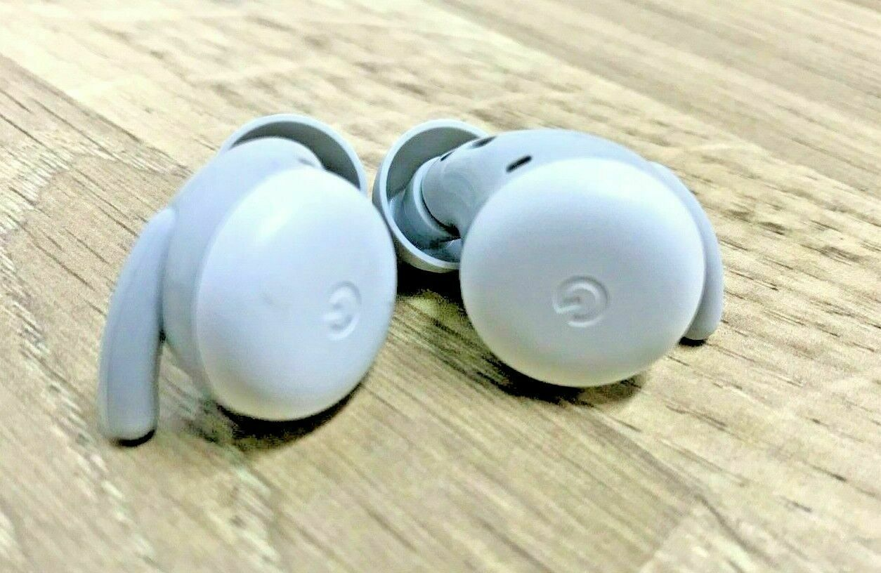 Genuine GOOGLE Pixel Buds A-Series Wireless Bluetooth Earphones - Clearly White