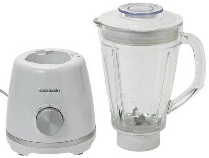 Cookworks Blender 1.5L GLASS Jug mixer smoothie milkshake Food Processor Maker