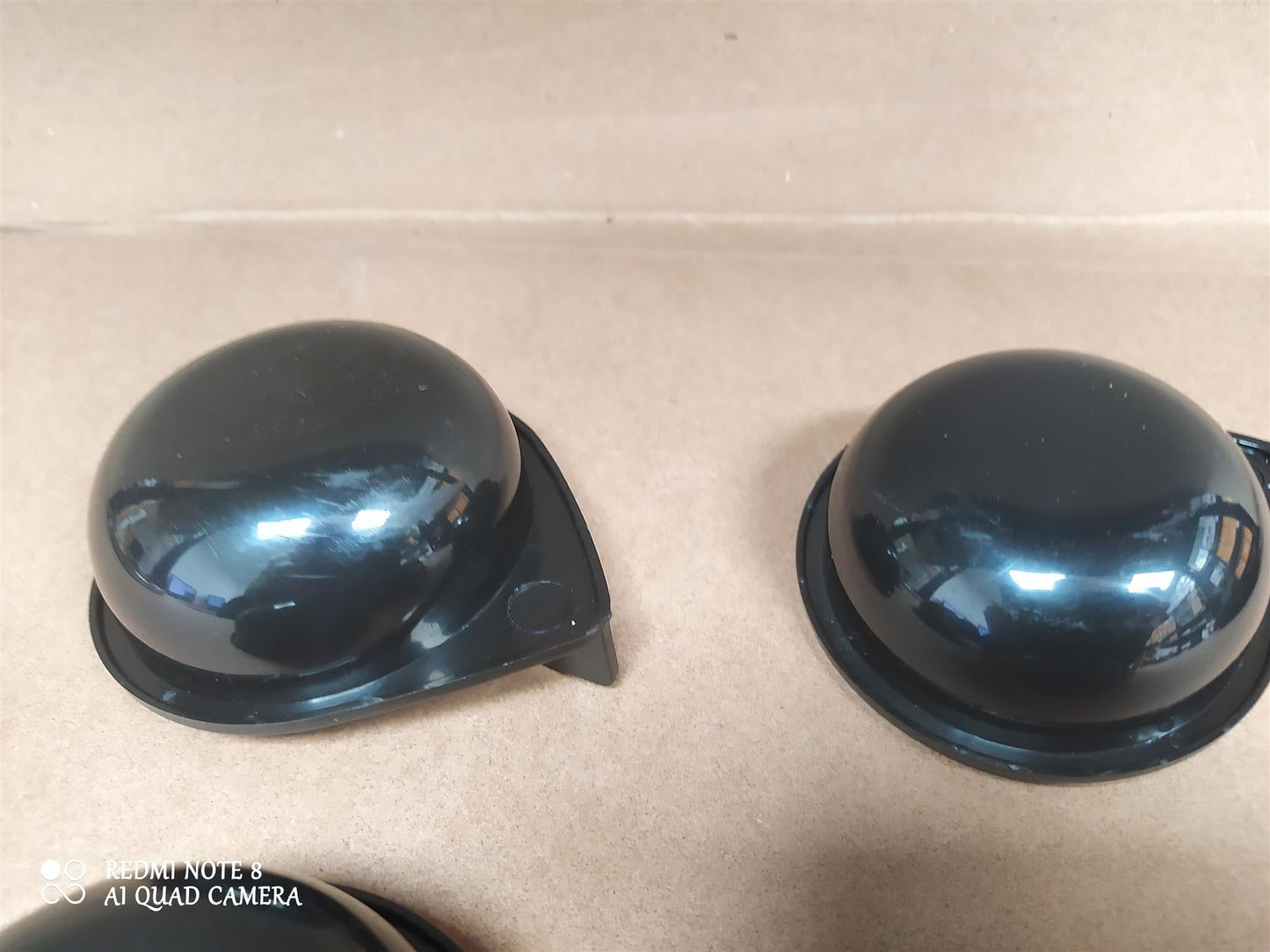 Home set of 2 Egg Poacher 20cm Aluminium non stick with Lid all hobs Black
