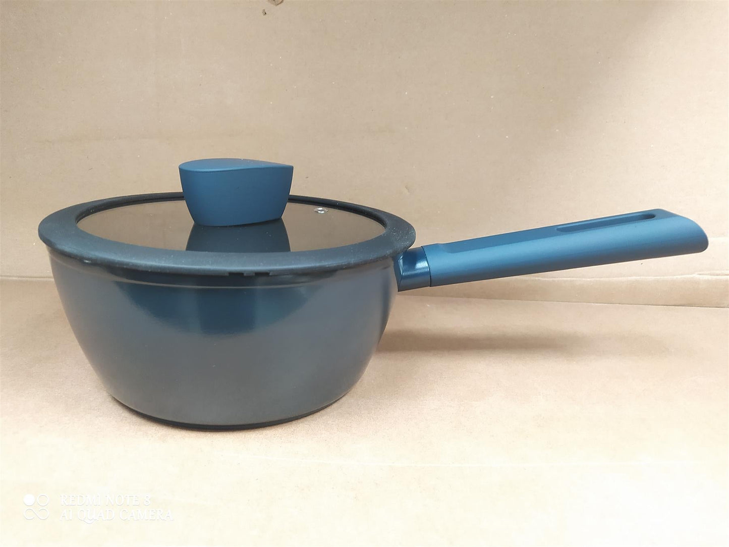 Habitat 3 Piece Pan Set aluminium Kitchen Cookware with Lids all Hobs Non Stick