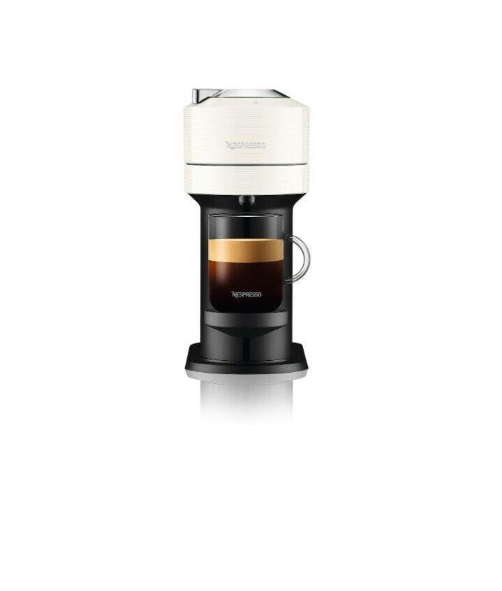 Nespresso Vertuo Next Pod Coffee Machine by Magimix - White Lungo cappuccino
