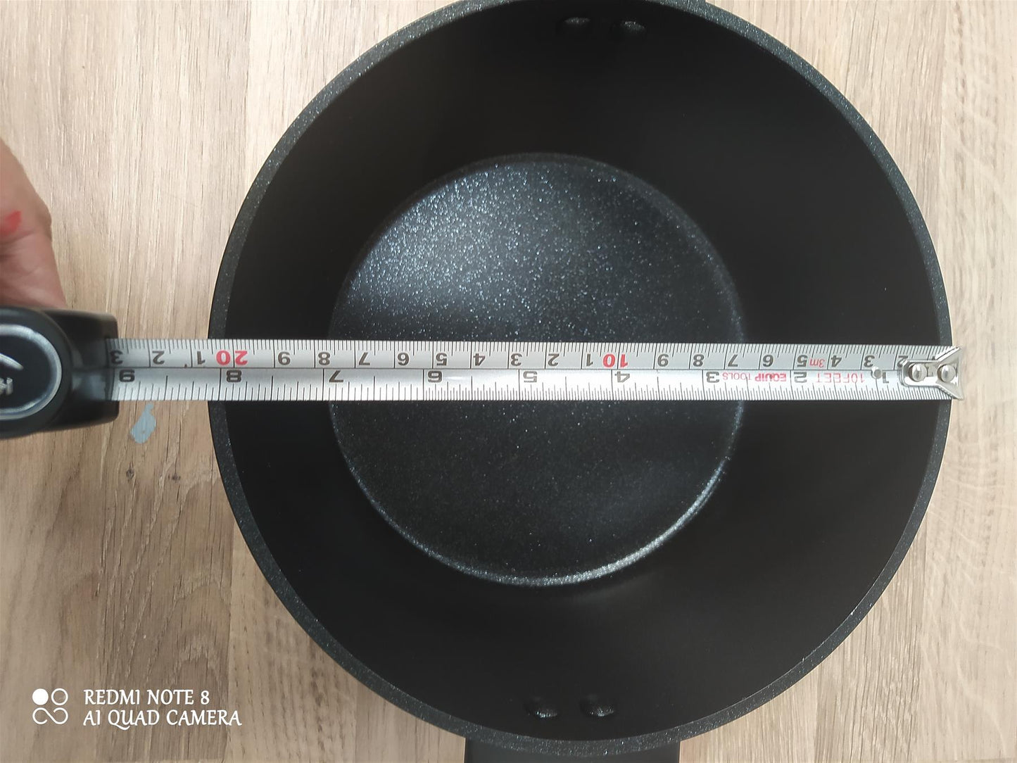Salter Geo Hex Non Stick Stock Pot 20cm Aluminium Kitchen sauce Soup all hob