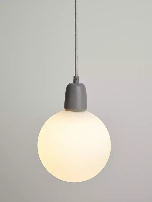 John Lewis Bod Ceiling Light, Grey modern and classy room maker