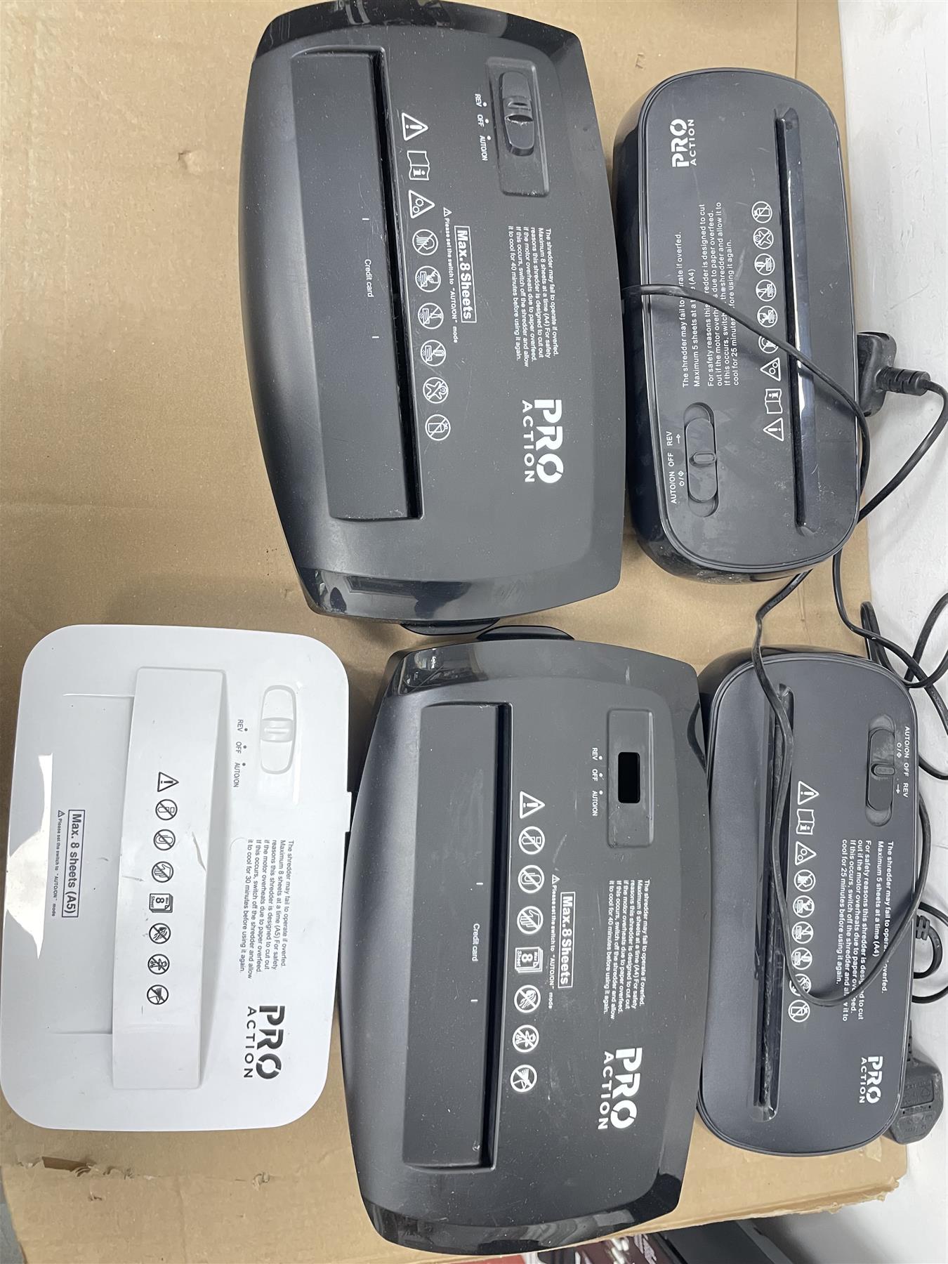 Faulty Shredder Joblot Bundle Wholesale Stock Warehouse Clearance Sale Job Lot