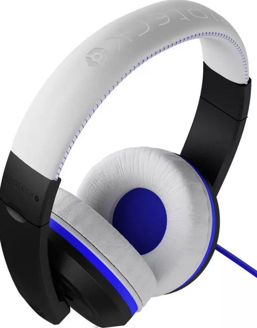 Gioteck XH100P WIRED Headset Stereo Gaming playstation xbox Blue