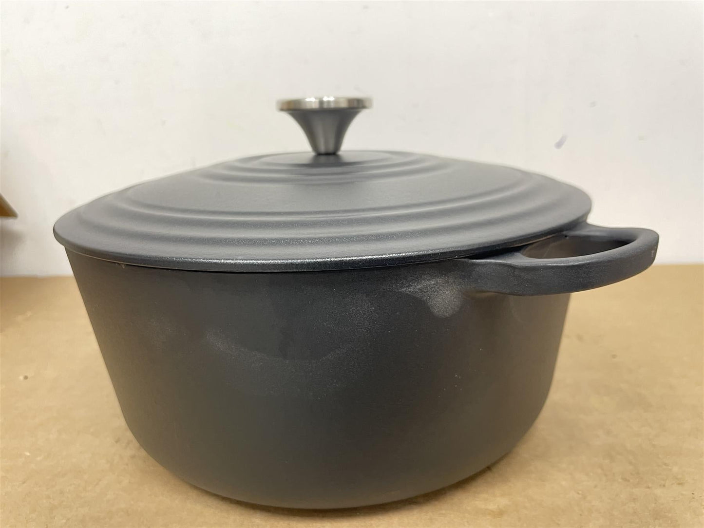 Habitat 5.3 Litre Cast Iron Casserole Dish Easier to clean with enamel coating