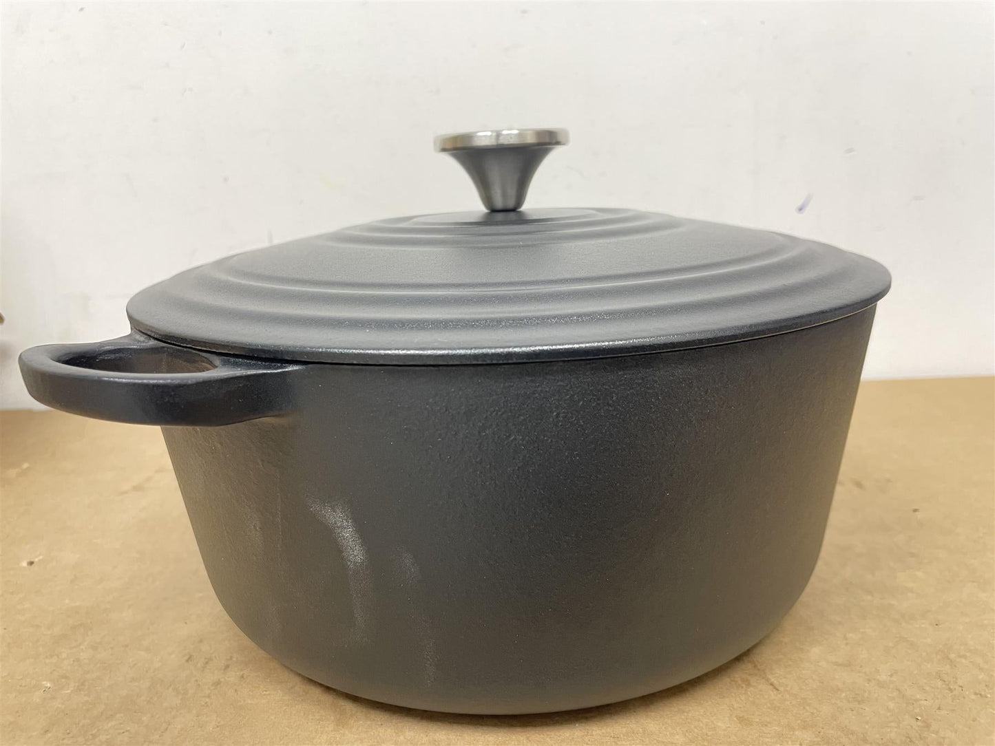 Habitat 5.3 Litre Cast Iron Casserole Dish Easier to clean with enamel coating