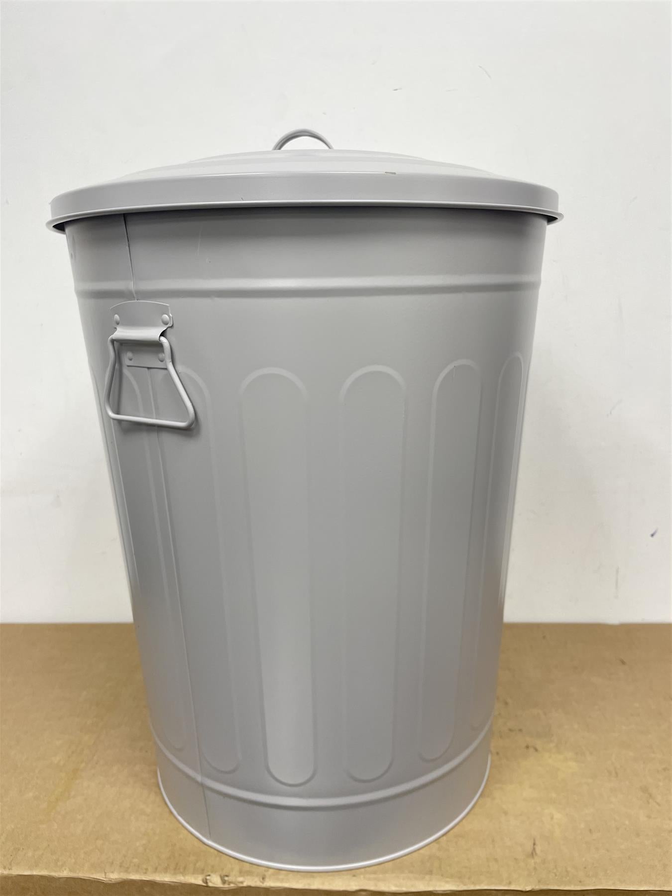 Habitat 49 Litre Trash Can Waste Bin Lift top Removable lid Nifty Handles- Grey