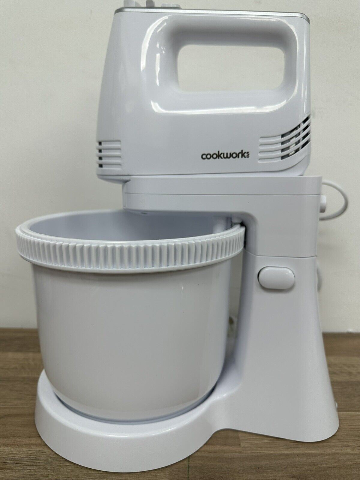 Cookworks Electric kitchen 200W kitchen 5 Speed Hand and Stand Mixer White