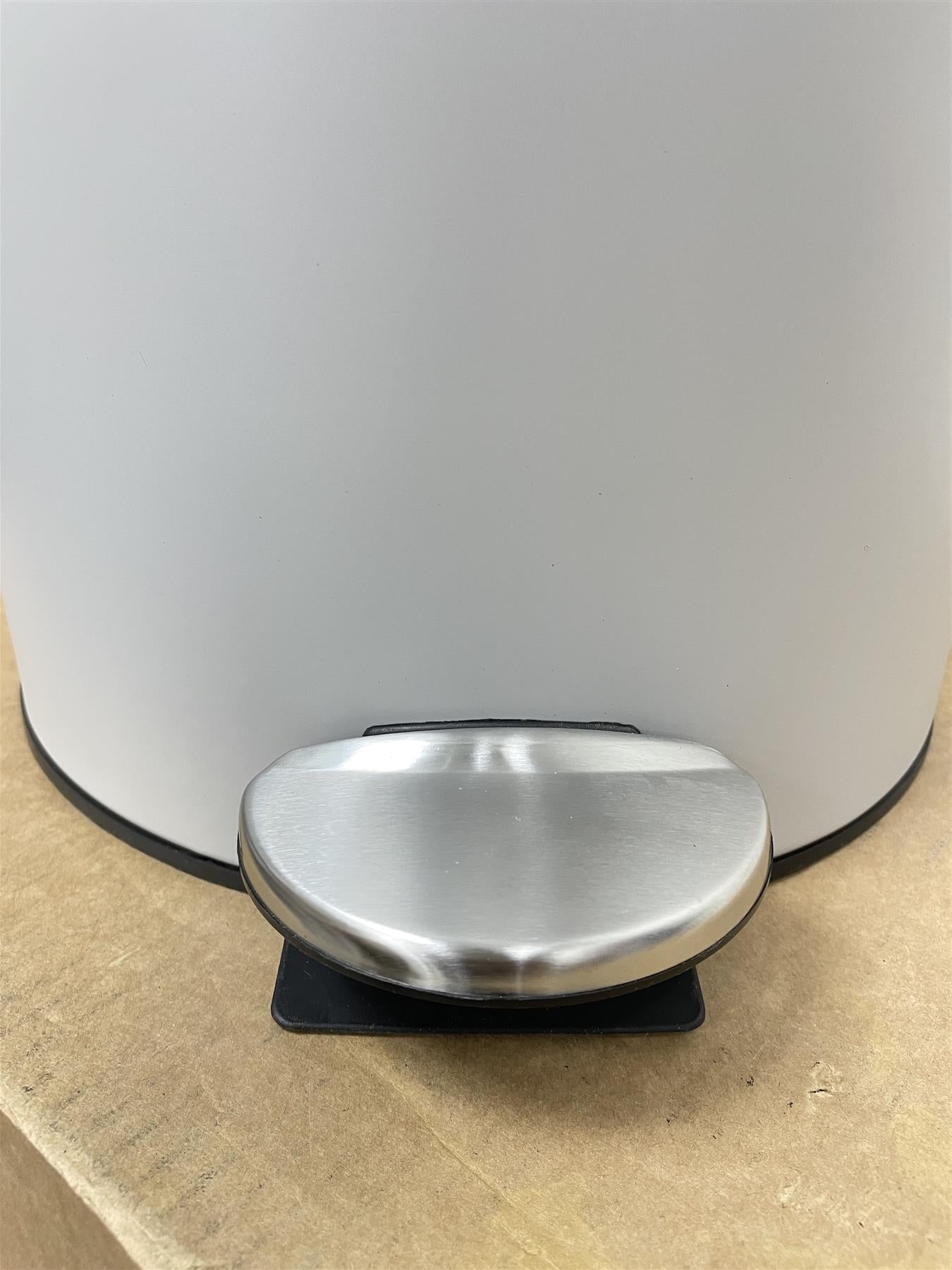 Habitat 30Litre Kitchen Foot Pedal Recycling Bin Removeable Inner Bucket - Grey