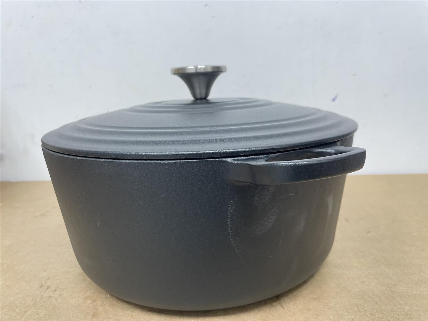 Habitat 5.3 Litre Cast Iron Casserole Dish Easier to clean with enamel coating