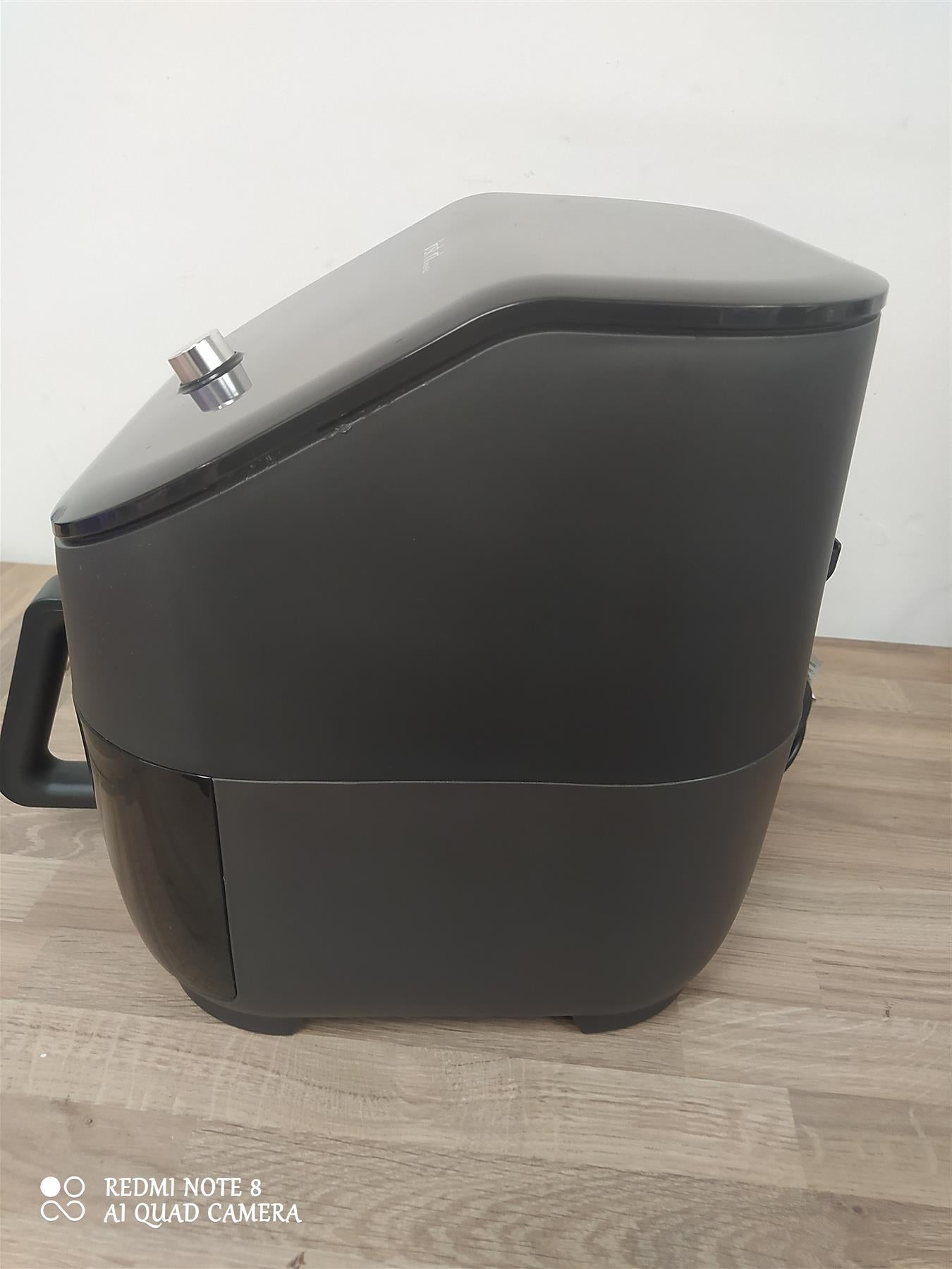Instant Air Fryer Vortex Plus ClearCook 5.7L oil free grill roasting bakeBlack