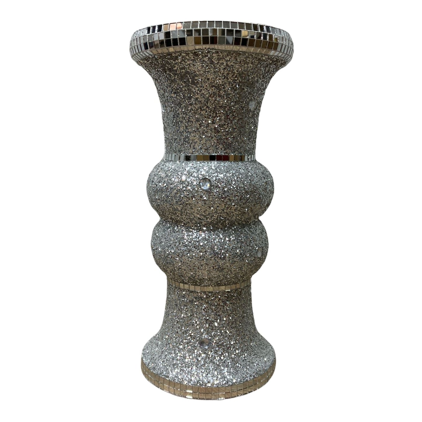 Vase Flower Decor Home Table Decorations Centerpieces Silver Bling Flower Vase