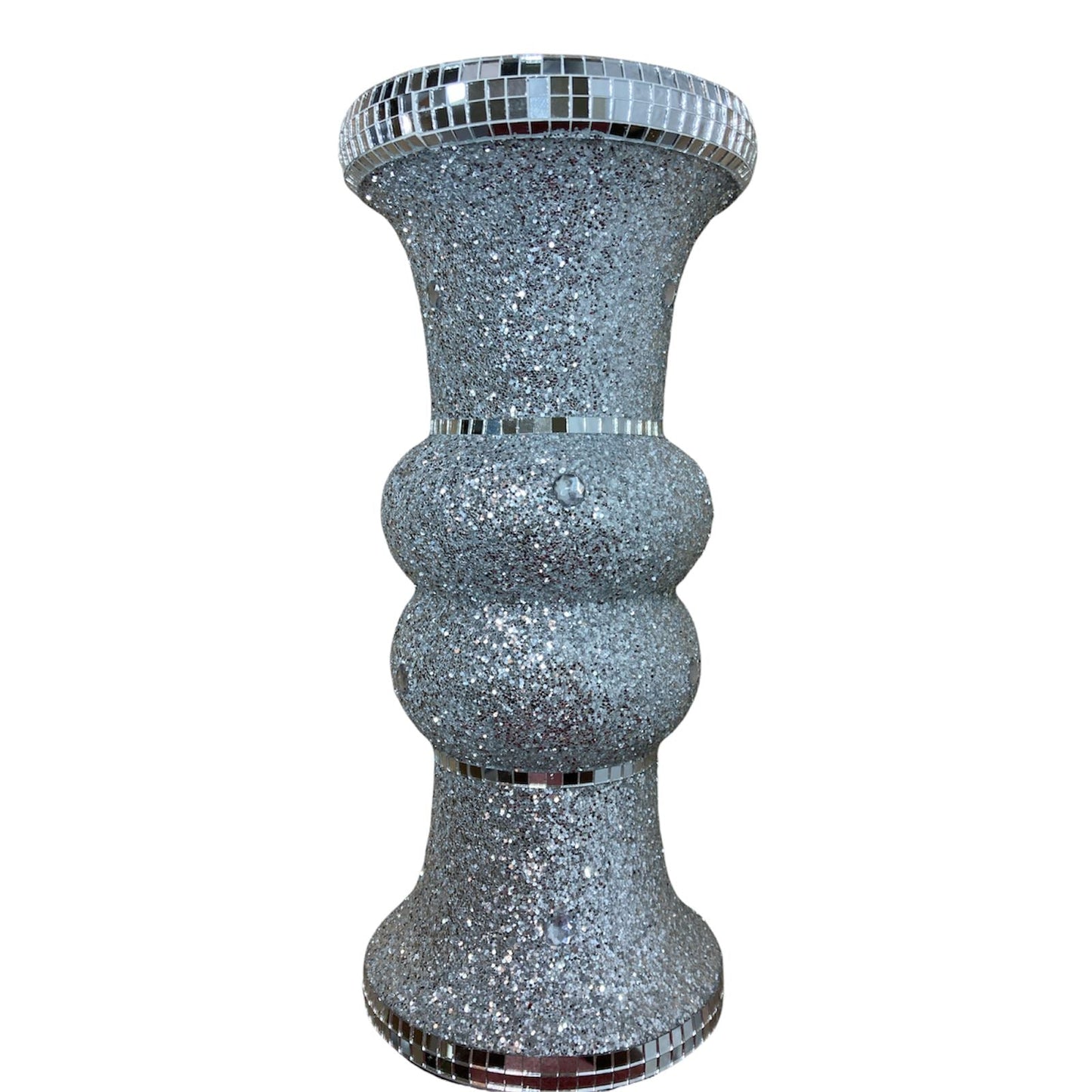 Vase Flower Decor Home Table Decorations Centerpieces Silver Bling Flower Vase