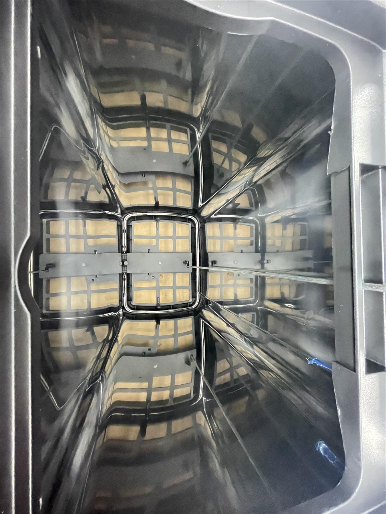 Habitat 30 Litre Bin Modern Rectangular Silver Stainless Kitchen Foot Pedal Bin