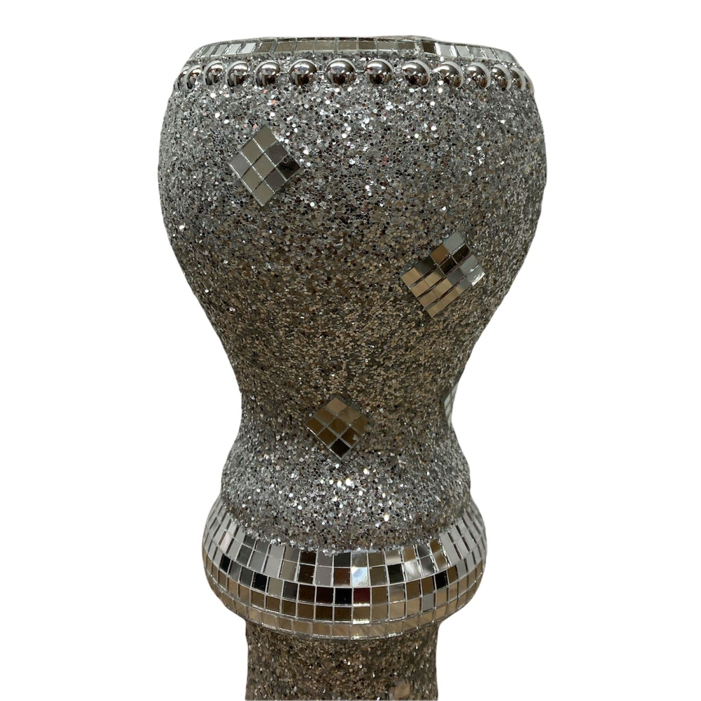 Vase Flower Decor Home Table Decorations Centerpieces Silver Bling Flower Vase