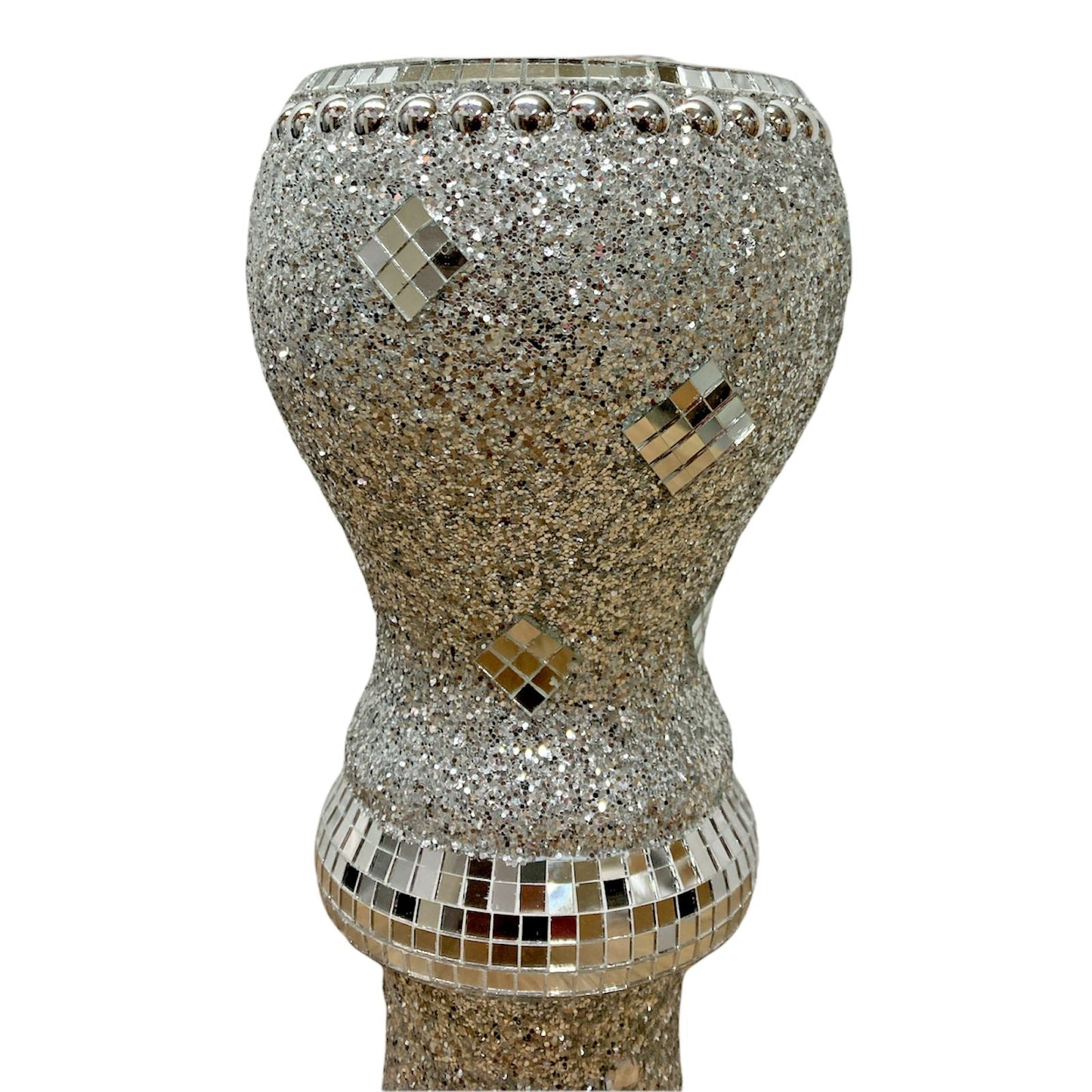 Vase Flower Decor Home Table Decorations Centerpieces Silver Bling Flower Vase