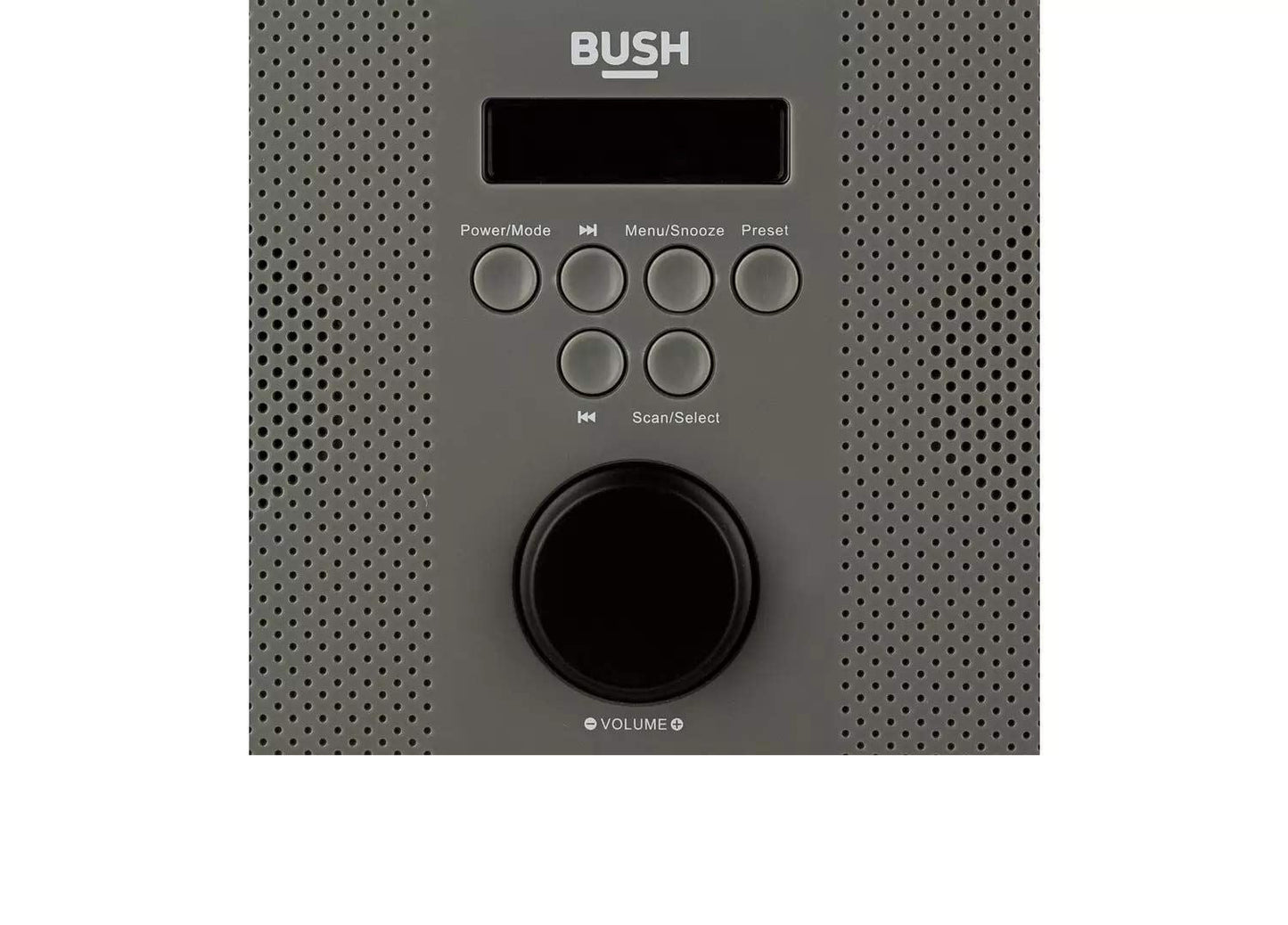 Bush Portable Stereo DAB Radio - Grey