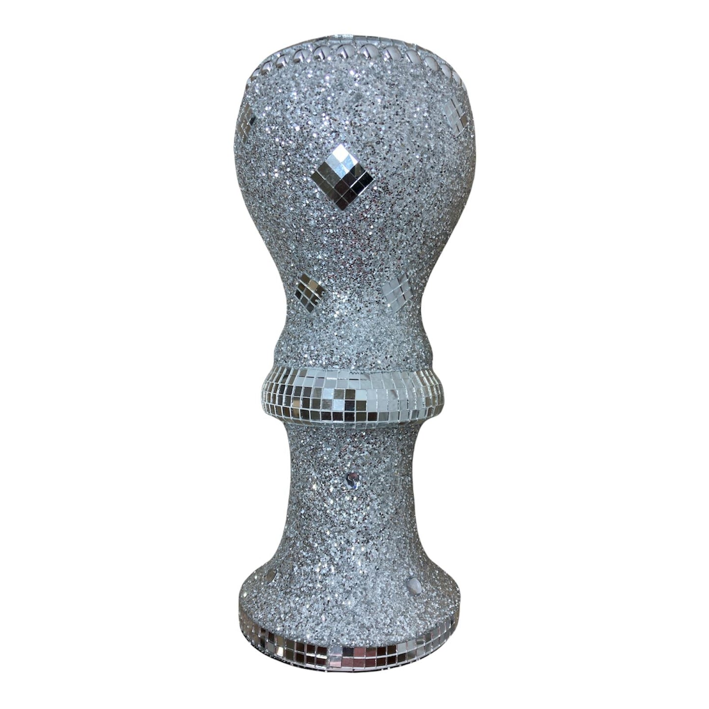 Vase Flower Decor Home Table Decorations Centerpieces Silver Bling Flower Vase