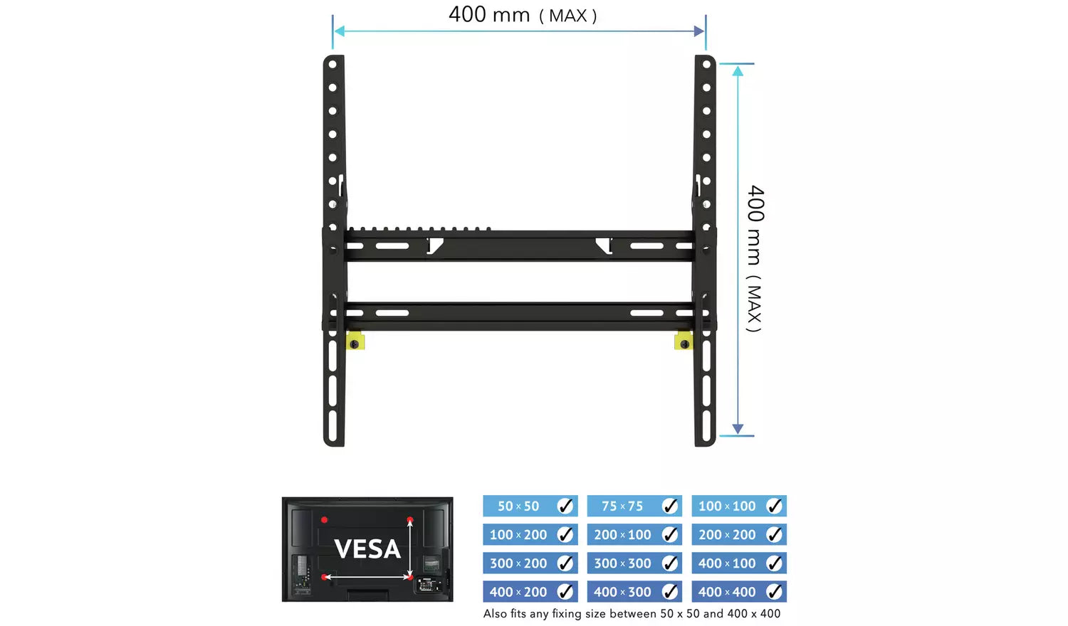AVF Superior Tilting 32 55 Inch TV Wall Bracket Big Strong For Heavy avf-superior-tilting-32-55-inch-tv-wall-bracket-big-strong-for-heavy