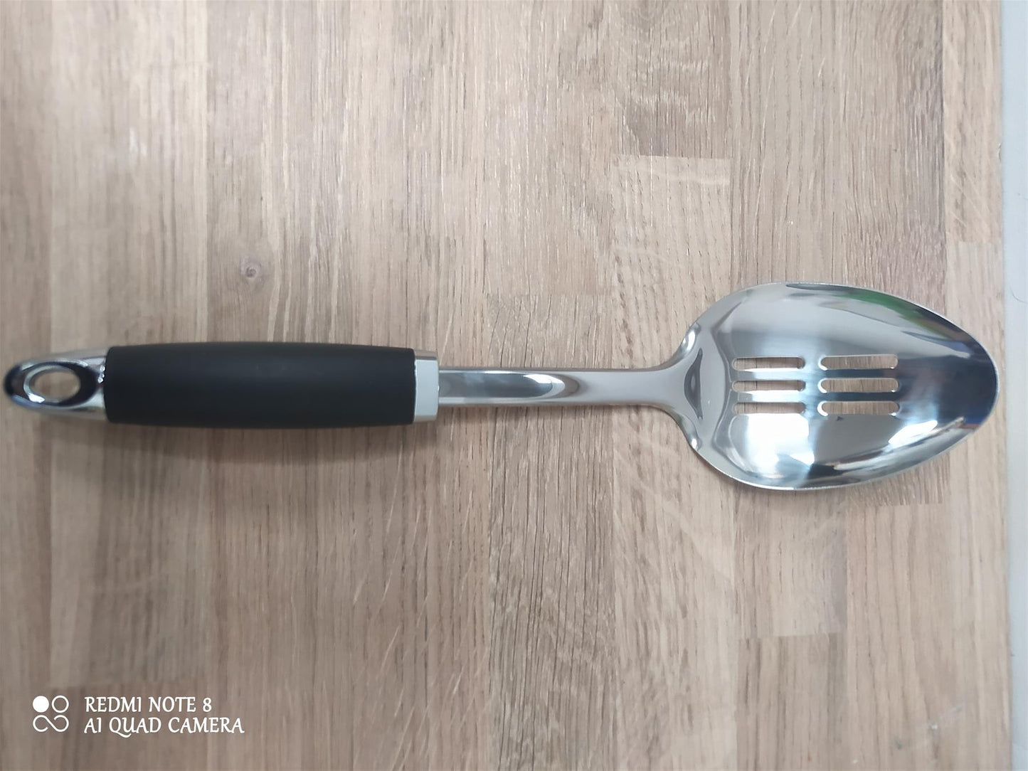 Habitat 8 piece Utensil Set kitchen Cutlery tools & Caddy Stainless Steel Black
