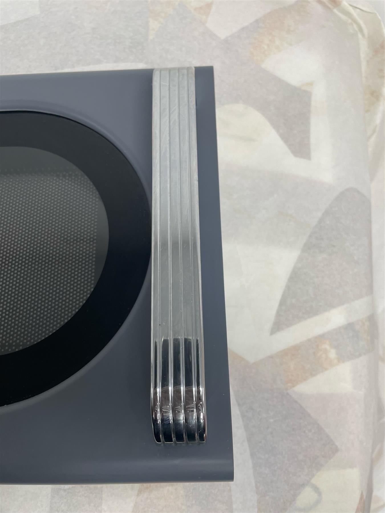 Genuine Replacement Door For De'Longhi Argento Flora 800W Standard Microwave oven Food Reheat - Grey