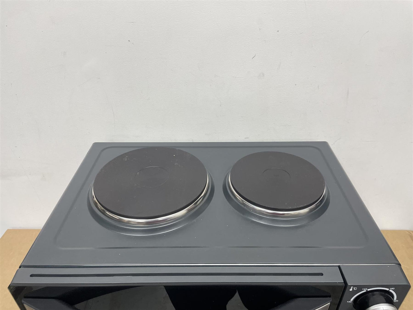 Cookworks 28L Mini Oven with Hob Cooker Grill & Rotisserie oven Hotplate 2500W