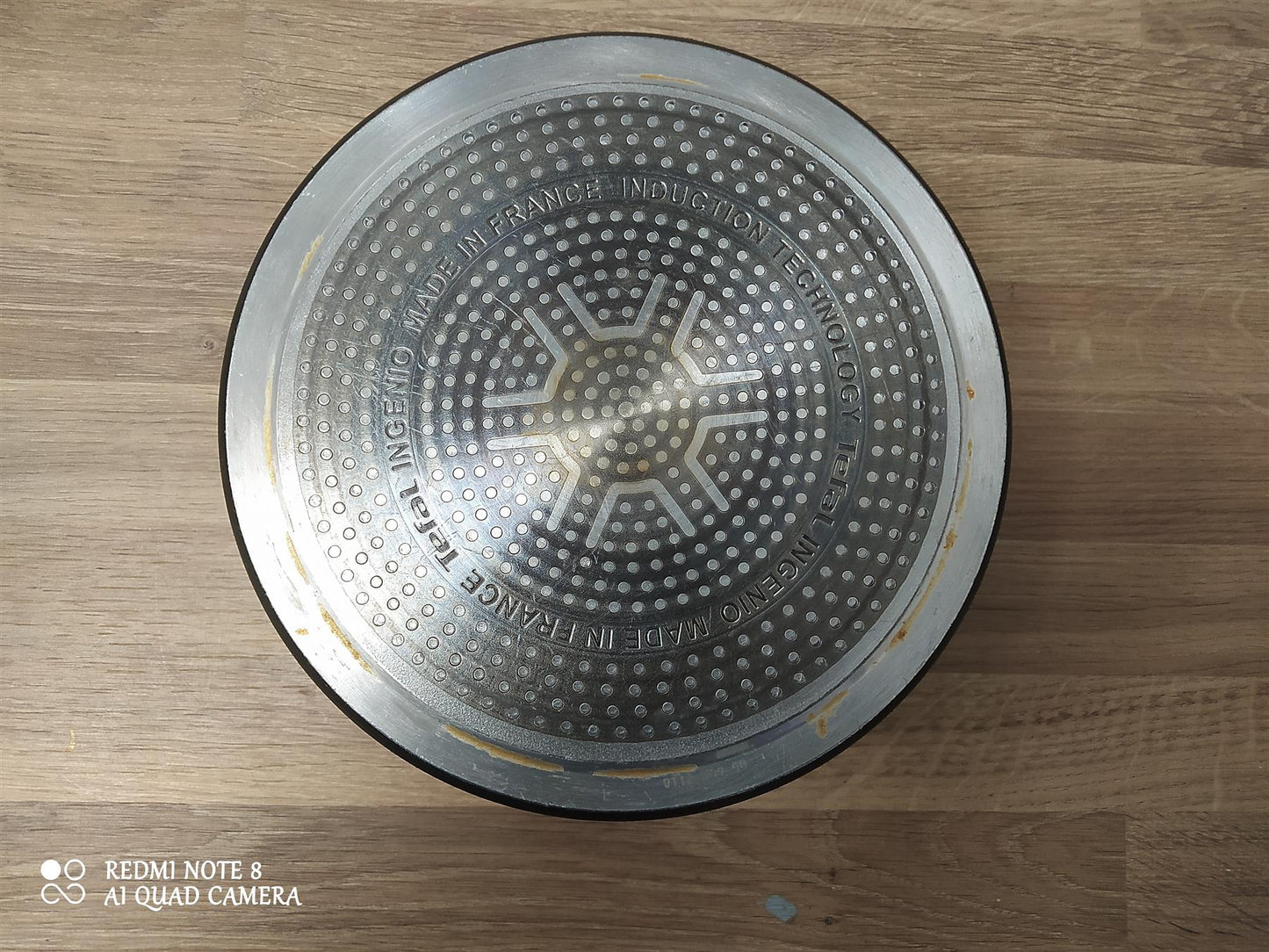 Tefal pan set 7 peice Ingenio Daily Chef Aluminium Kitchen cookware Lids Handle