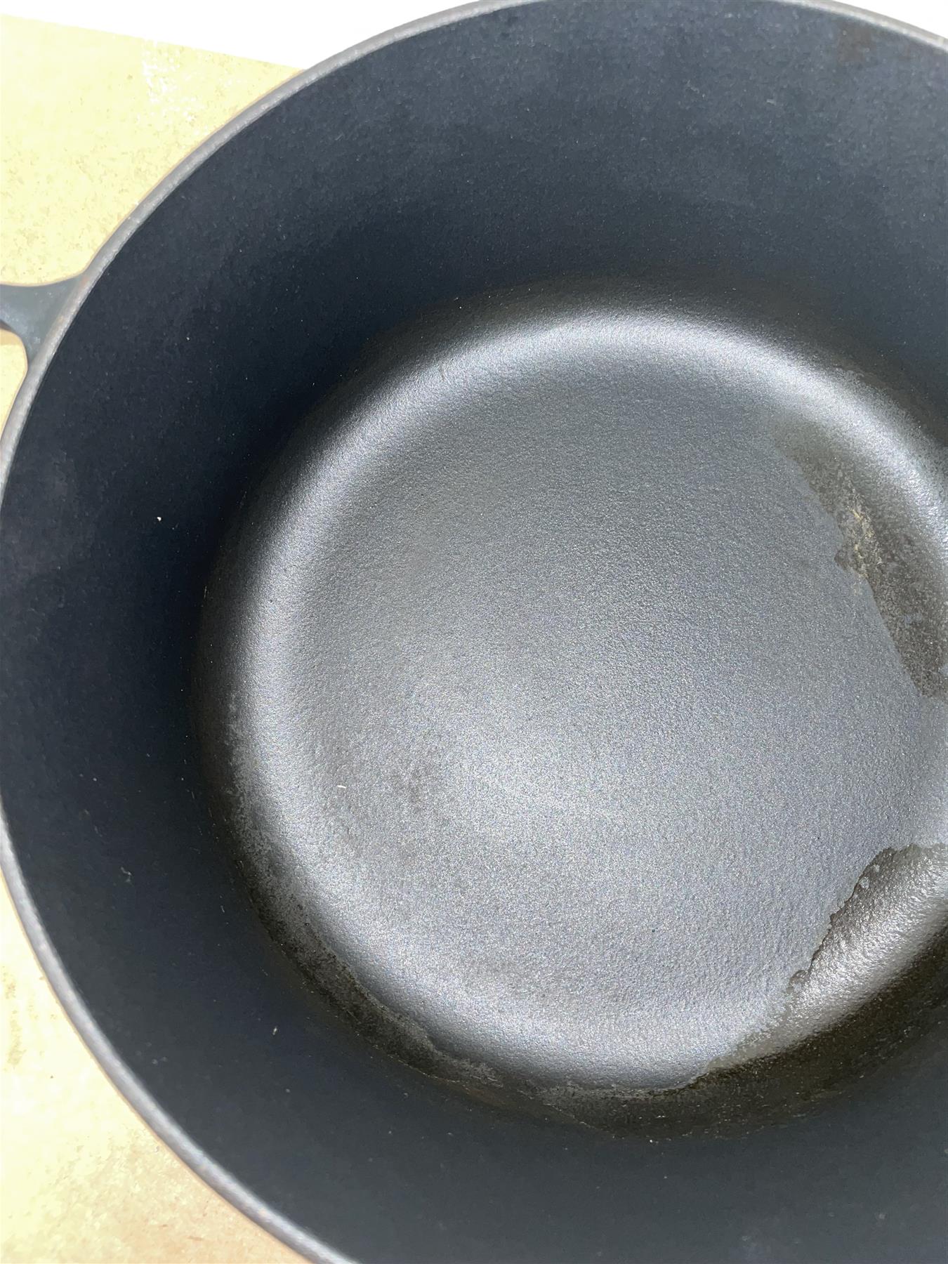 Habitat 5.3 Litre Cast Iron Casserole Dish Easier to clean with enamel coating