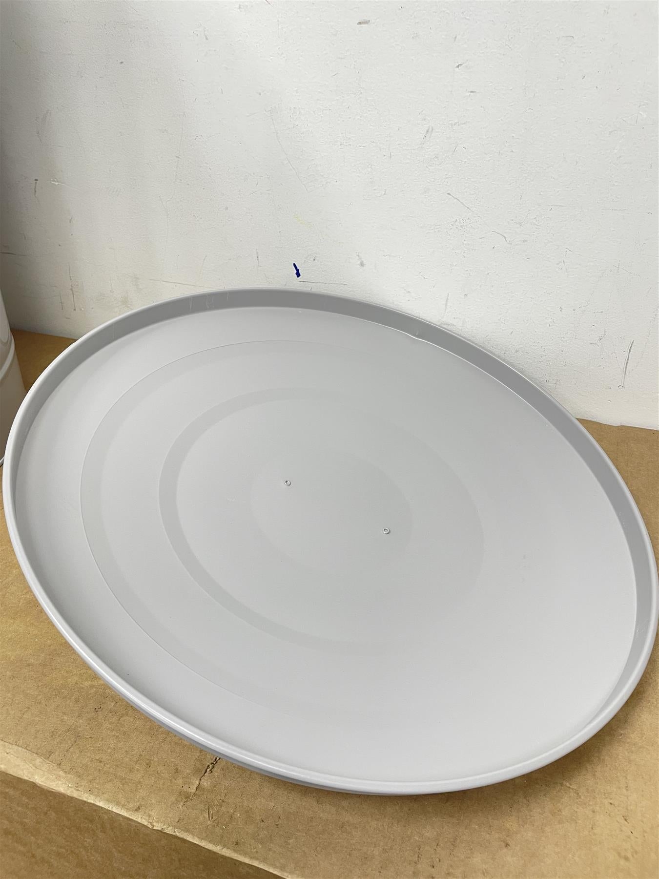 Habitat 49 Litre Trash Can Waste Bin Lift top Removable lid Nifty Handles- Grey