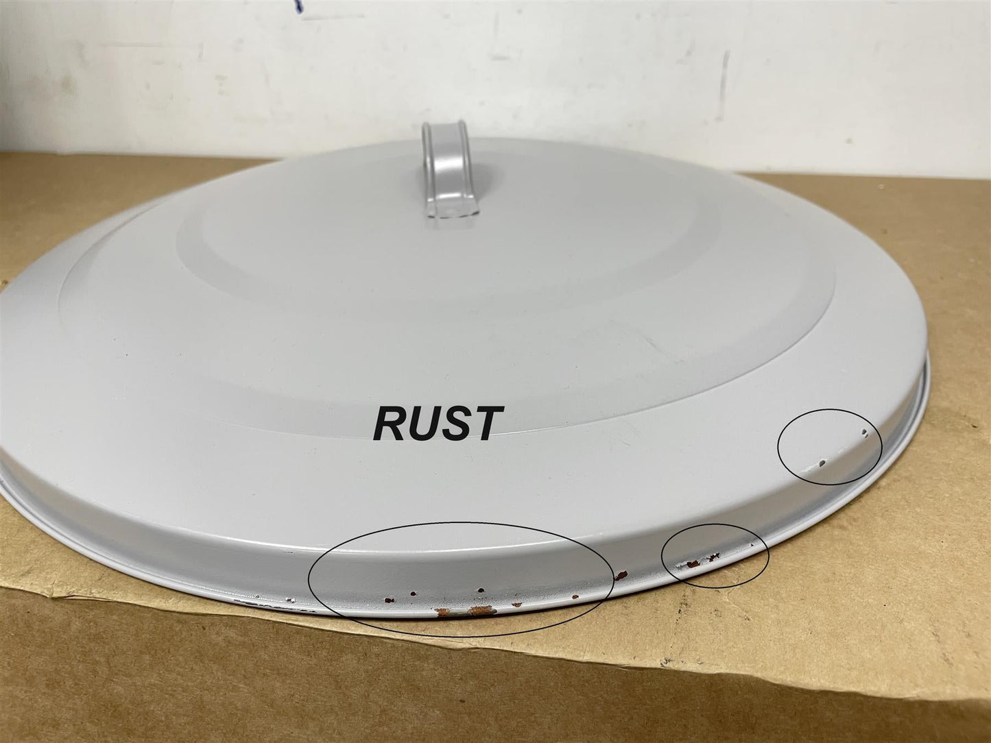 Habitat 49 Litre Trash Can Waste Bin Lift top Removable lid Nifty Handles- Grey