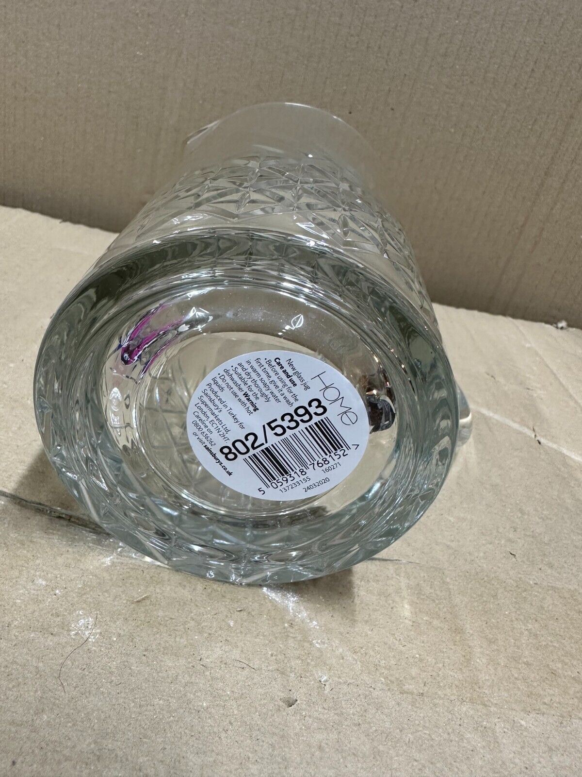 Sainsbury's George Home kitchen Timeless Juice Jug Jar