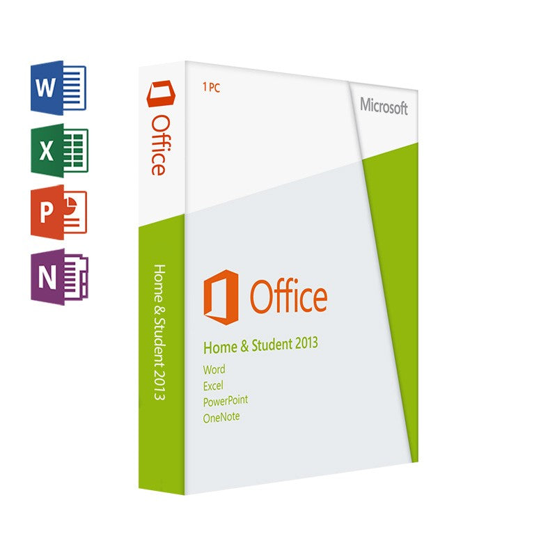 MICROSOFT OFFICE 2013 HOME & STUDENT FOR WINDOWS 1 USER electronics