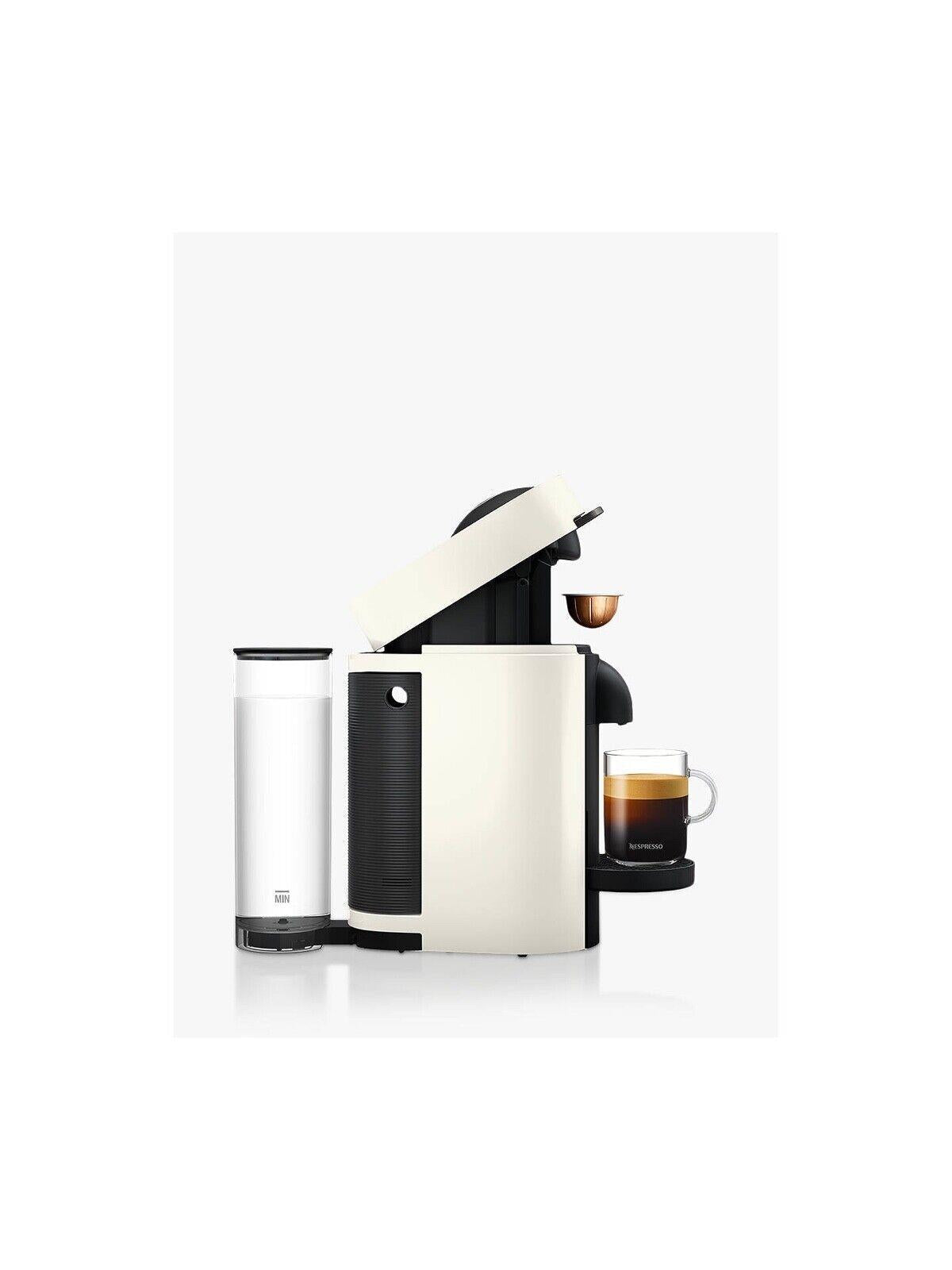 Magimix Nespresso Coffee Machine Vertuo Plus Pod Coffee Machine Espresso Ristretto maker-WHITE