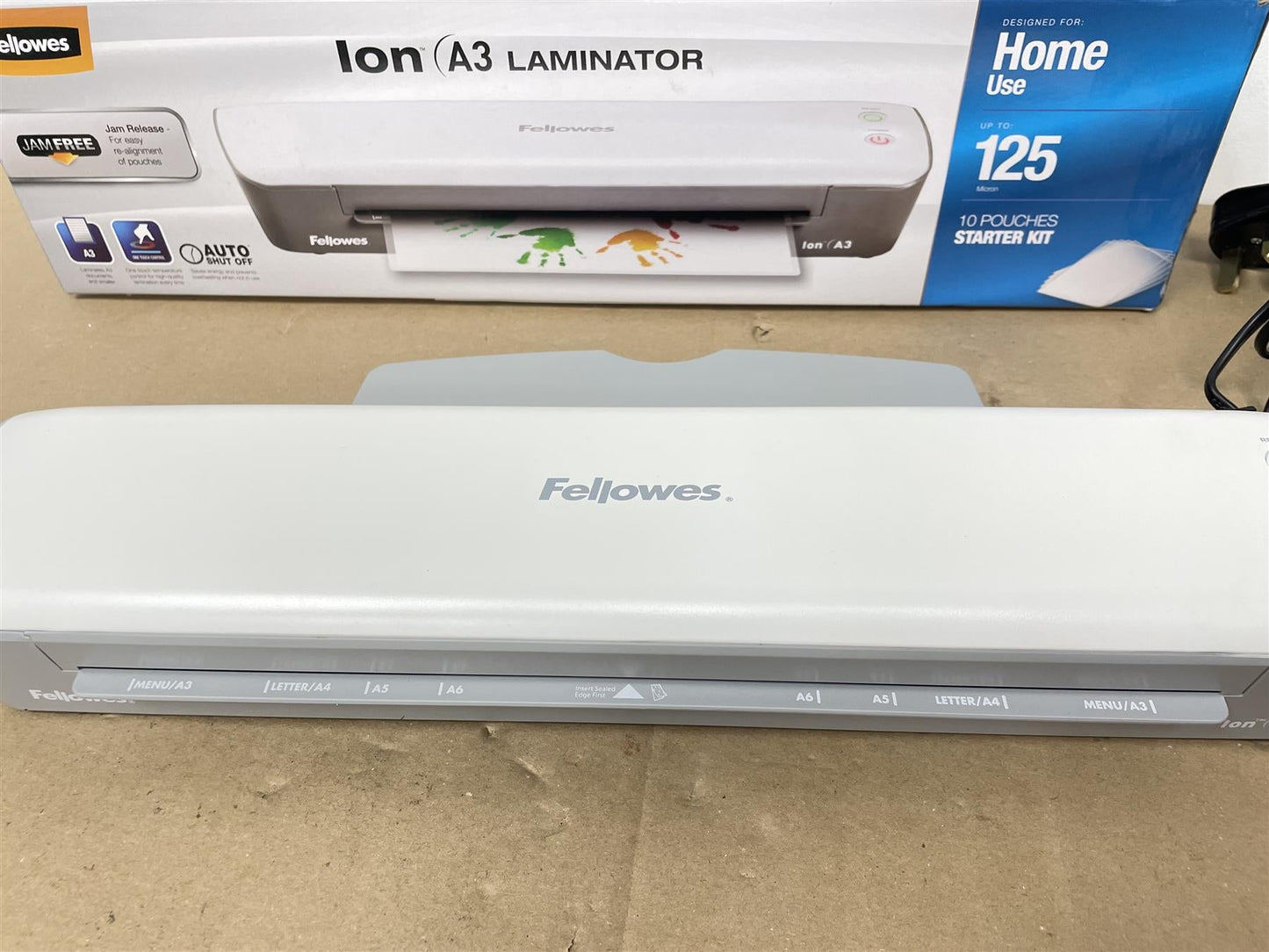 Fellowes Ion A3 Laminator With the Auto Shut Off feature