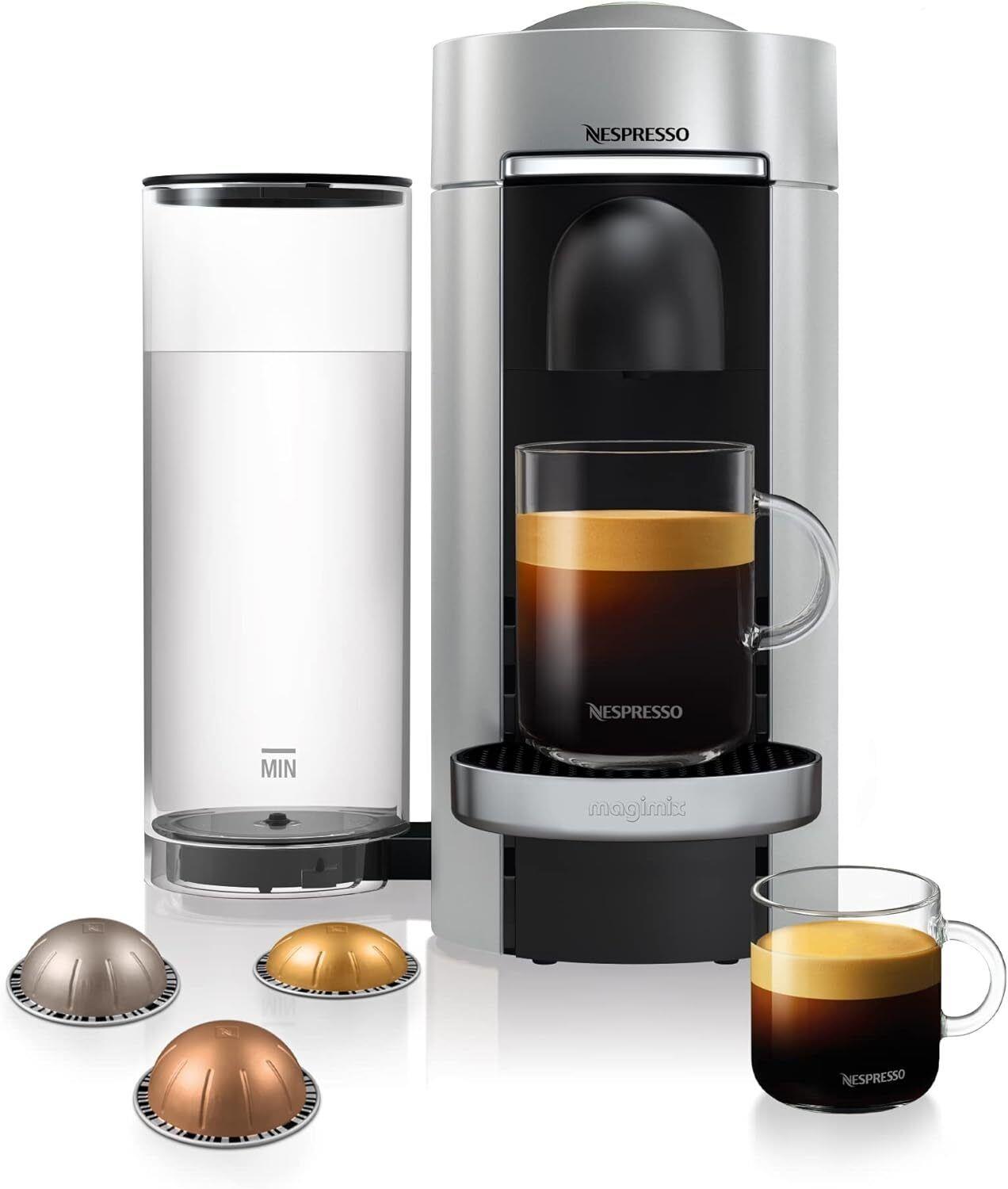 Nespresso Vertuo Plus Pod Coffee Machine Magimix Espresso Ristretto Lungo Maker