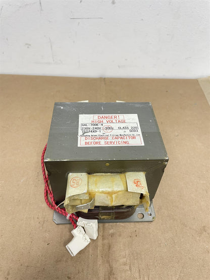 Microwave High Voltage Transformer GAL-700E-4 75244XD-1 230-240V