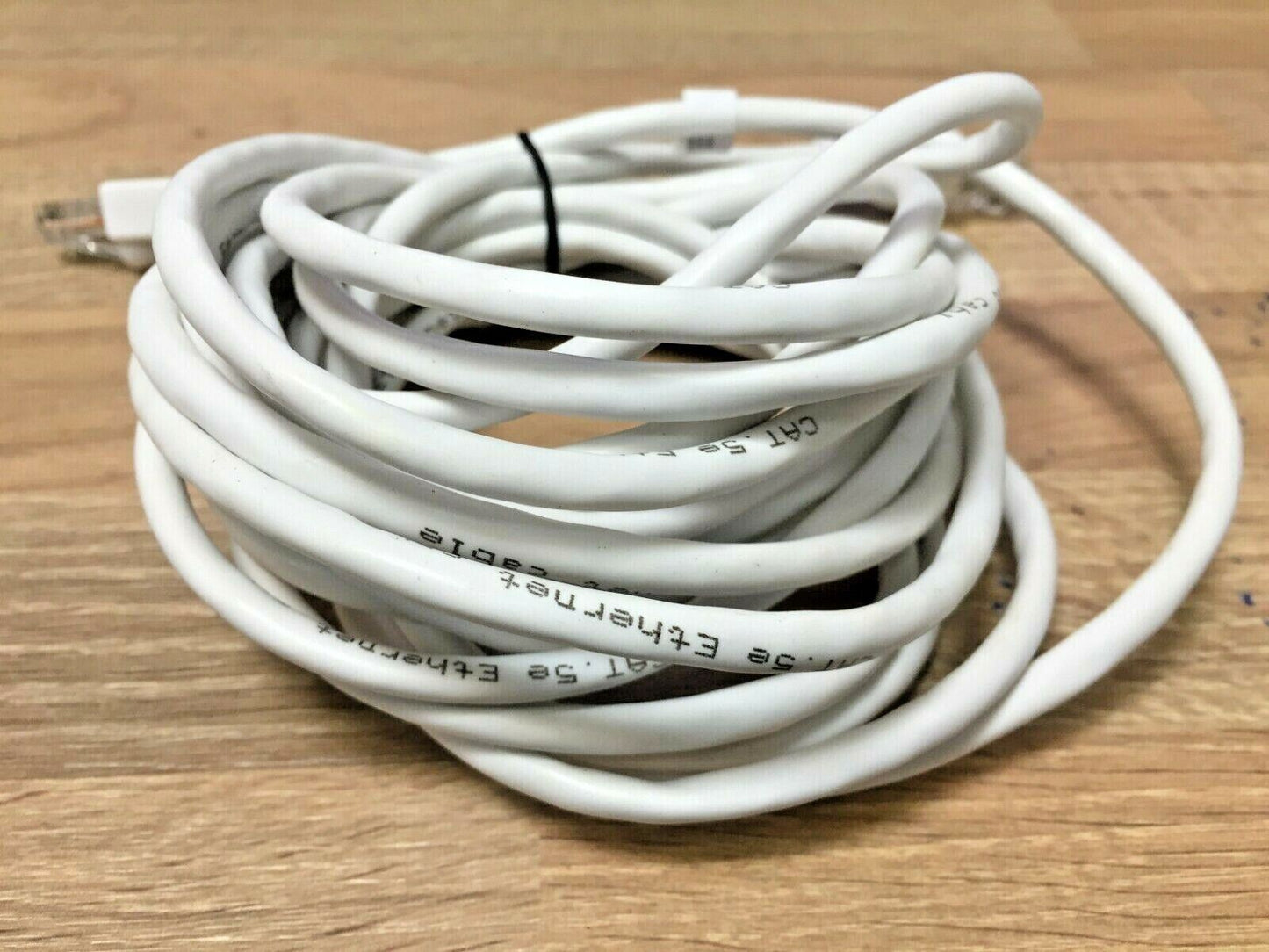 5m White Network Ethernet PVC Wired Connection Computer Cable Lead