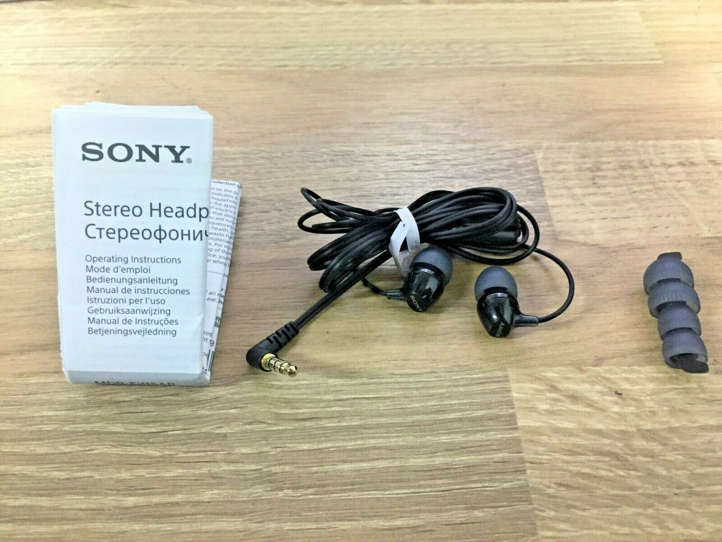 Sony Ex15 Genuine Headphones Earphones Android Iphone Handsfree Wired Headset