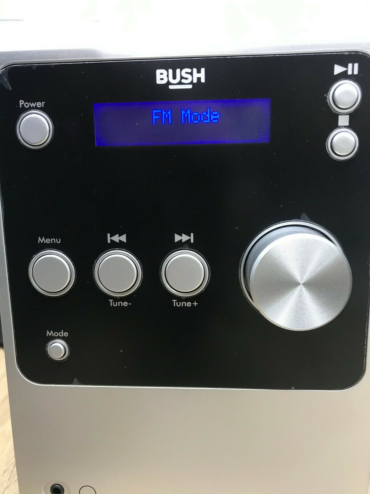 Bush Electronics Make Bush CD Player Hi-Fi Stereo Music Micro System FM DAB Clock Radio RDS ...