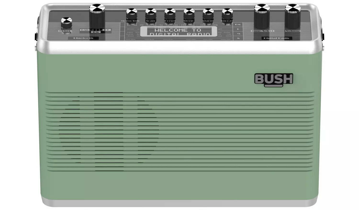Bush Electronics Make Bush Classic Retro Bluetooth Digital DAB FM Radio RDS Text Vintage Por ...